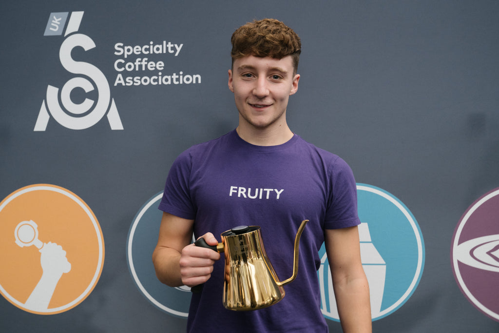 Luca's double triumph in the UK brewers cup championship for the second time!