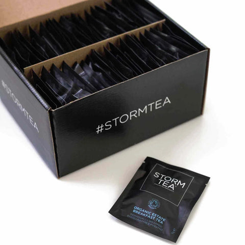 Organic Estate Breakfast Tea - Individually wrapped pyramids